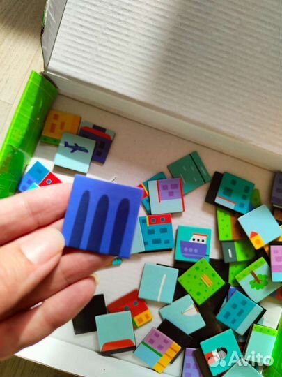 Развивающие игры Магнитная мозаика Bondibon