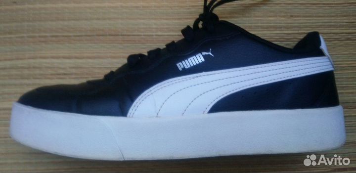 Кроссовки Puma кожа 40 размер 26 см черные