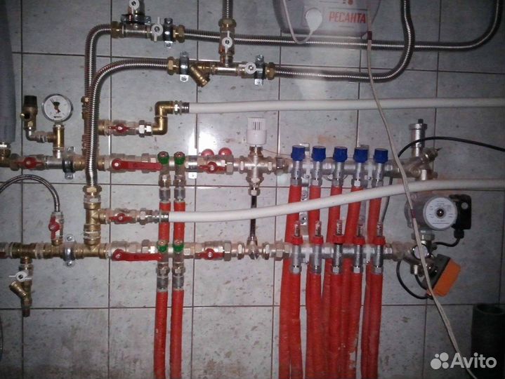 Монтаж, ремонт и настройка автономного отопления