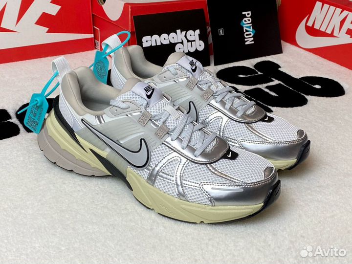 Nike V2K Summit Whitе Меtalliс Silver