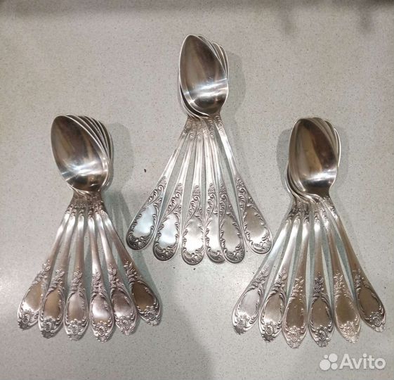 Столовые приборы мельхиор СССР