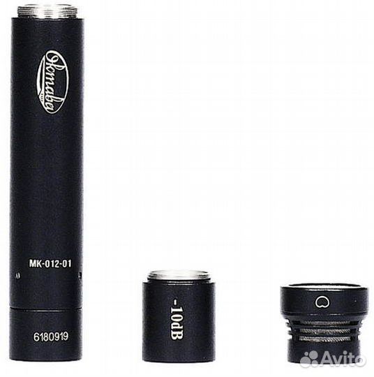 Микрофон Октава мк-012-01 (черный, в деревянном фу