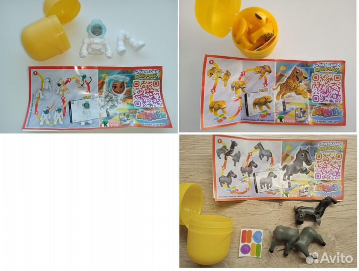 Игрушки Киндер Сюрприз сезона 2024 VT