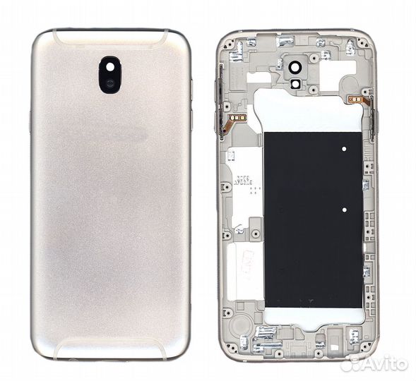Задняя крышка Samsung Galaxy J7 (2017) J730 золото