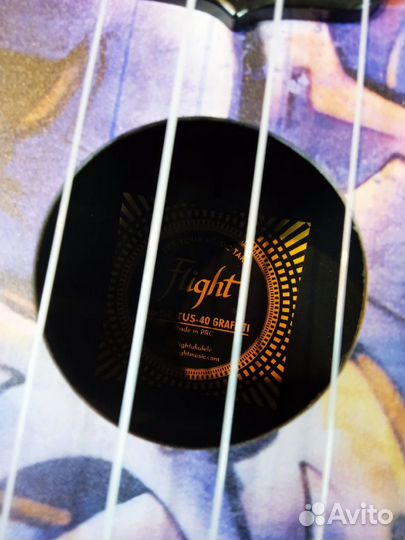 Укулеле Flight TUS-40 graffiti