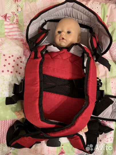 Переноска кенгуру zaffiro с 3-х месяцев