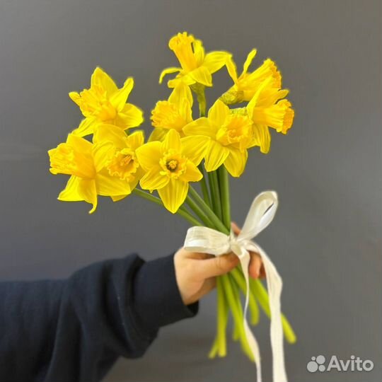 Нарциссы букет