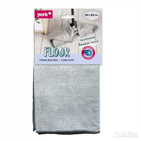 Салфетка из микрофибры для пола york 60*80 см