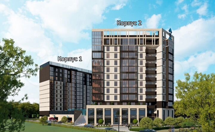 Квартира-студия, 21,8 м², 3/10 эт.