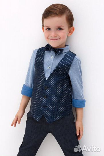 Жилет и бабочка на утренник, выпускной, день рожд