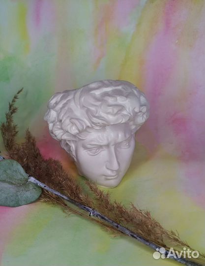 Кашпо, статуэтка Давид / Череп / Поднос / Шкатулка