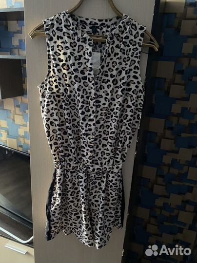 Комбинезон леопардовый