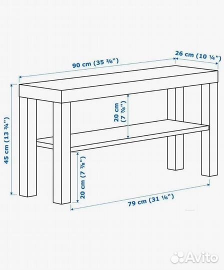 Тумба под телевизор икеа лакк