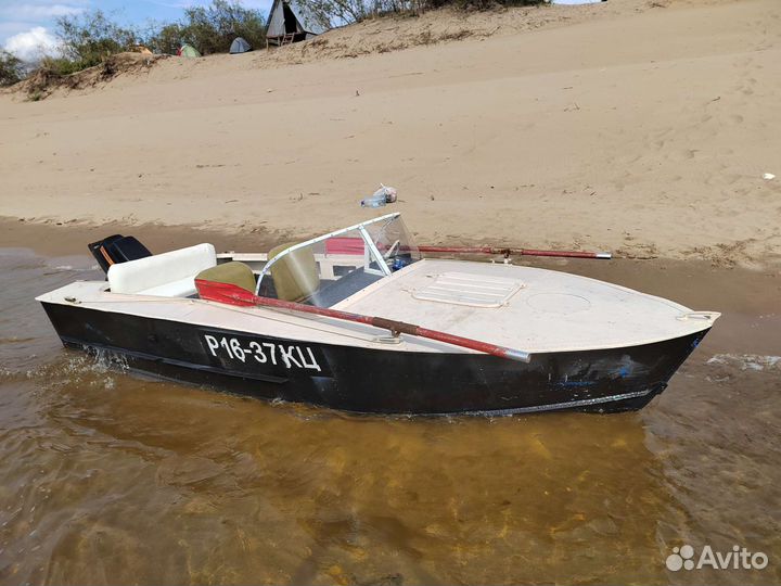 Моторная лодка Прогресс 2 + два Вихрь 30