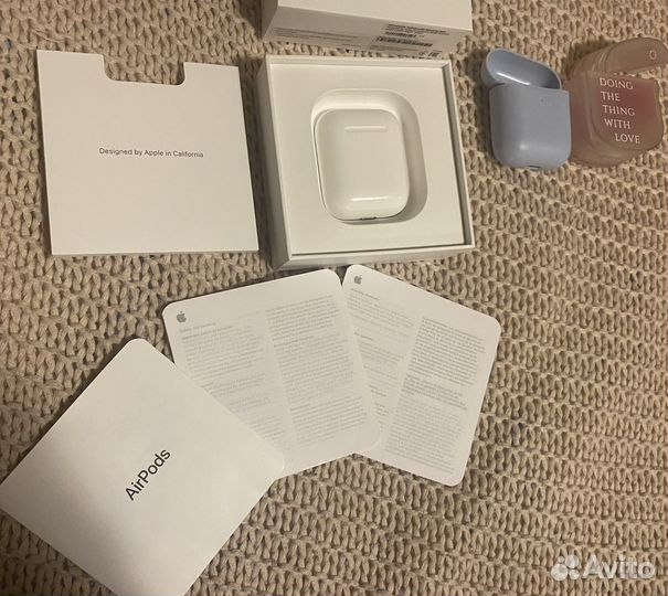Наушники apple airpods