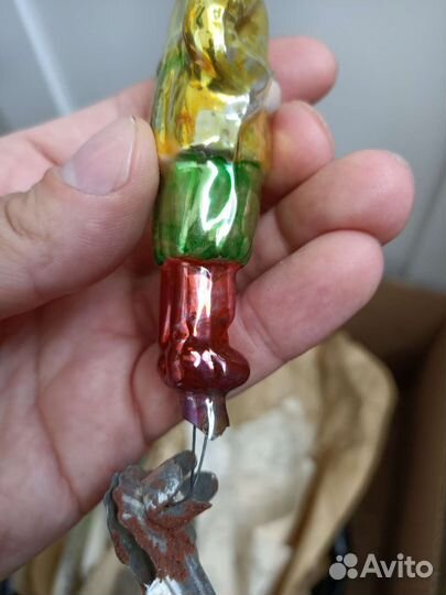 Елочные игрушки СССР Данила мастер и Катенька