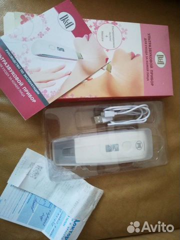 Ультразвуковой прибор для ухода за кожей лица