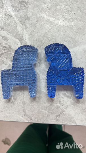 Хрустальная лошадка ручная работа