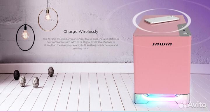 Корпус InWin A1 plus Pink Edition