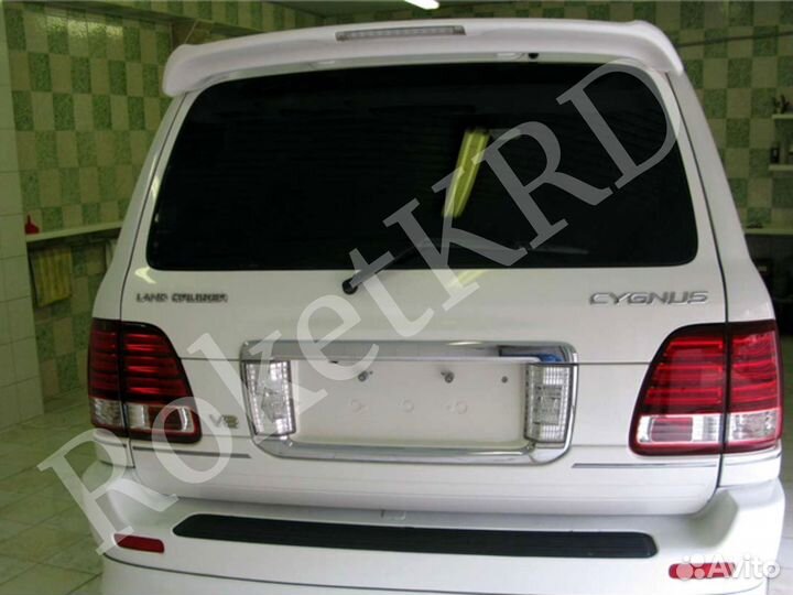 Спойлер toyota land Cruiser 100 / lx470