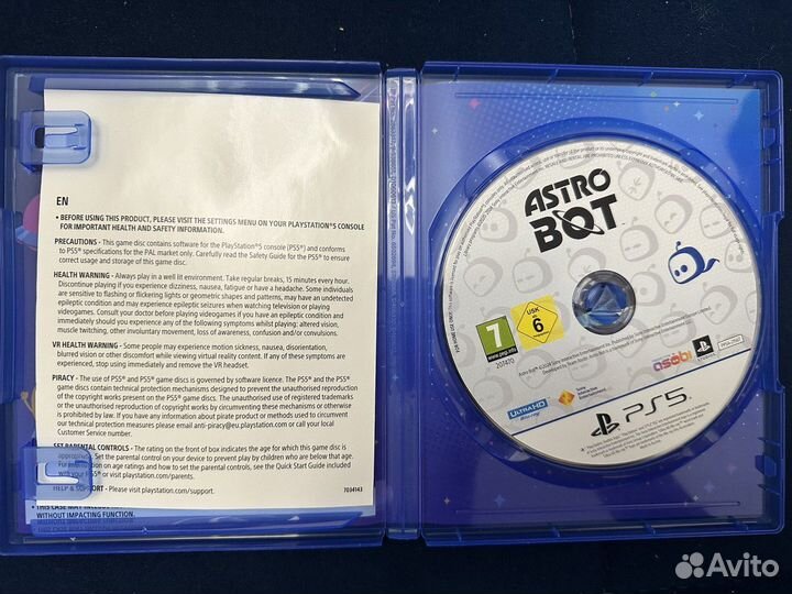 Astro bot ps5 диск