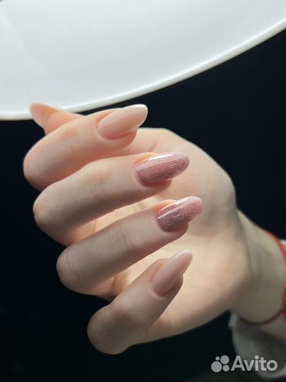 Маникюр наращивание ногтей коррекция