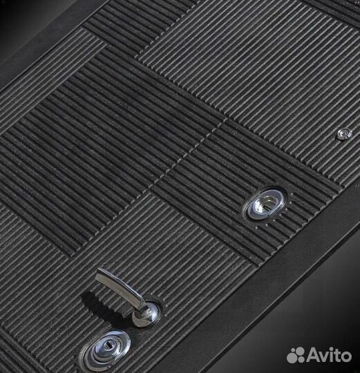 Дверь входная Чёрная шумо-изоляционная