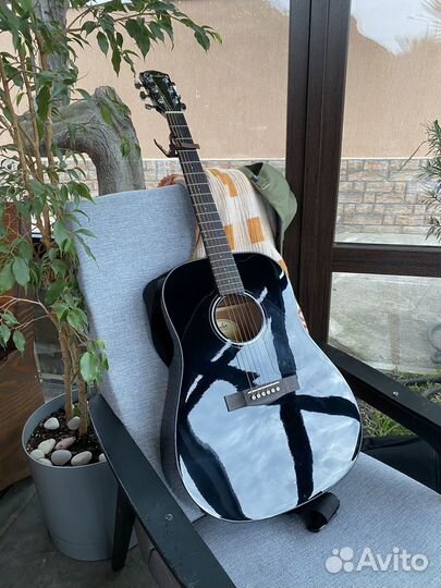Акустическая гитара fender cd 60 bk ds v2