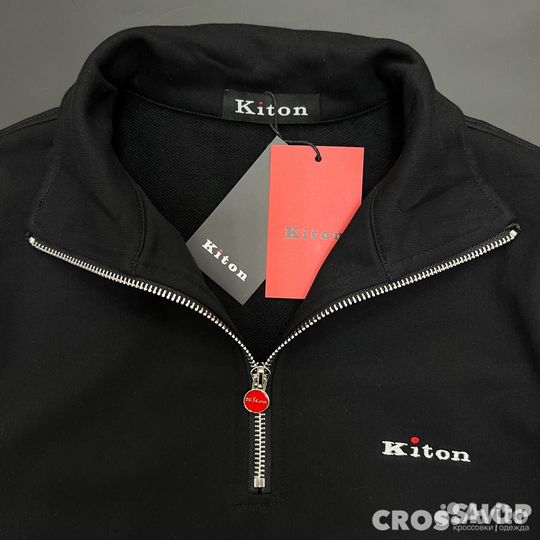 Кофта полузамок Kiton