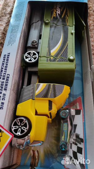 Грузовик хот вилс ломающийся