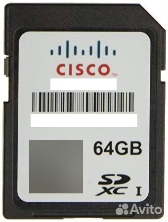 Карта памяти Cisco UCS-SD-64G-S 64 гб
