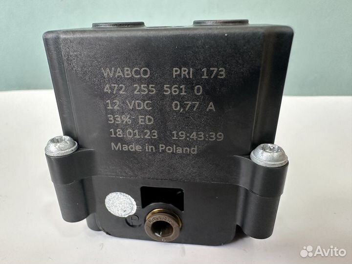 Блок клапанов Wabco 4722555610 F01 F02 F07 F11 F15