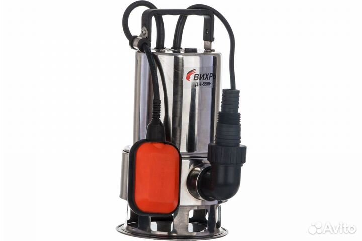 Дренажный насос Вихрь дн-550Н