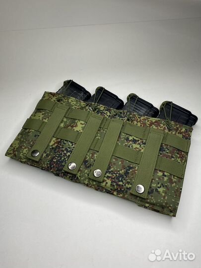 Подсумок на 4 магазина ак