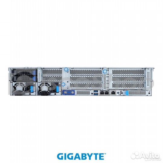 Платформа Gigabyte 2U R282-3C1, До двух процессоро