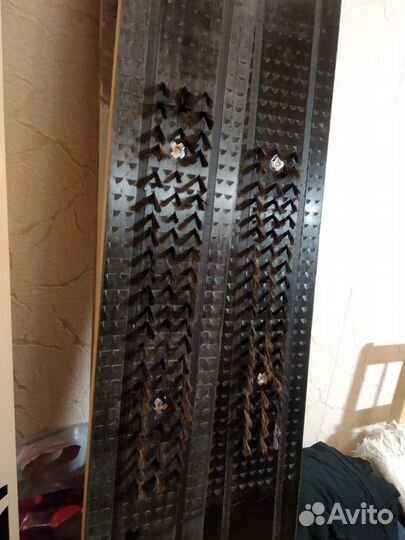 Лыжи охотничьи без отката назад со щетиной