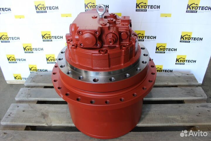 Редуктор хода в сборе с мотором kobelco SK250-6