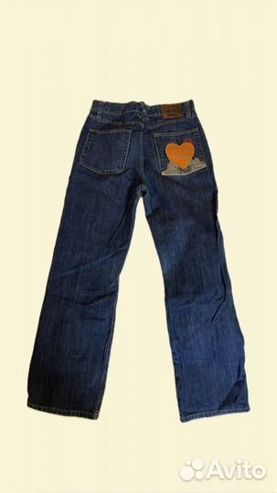 Джинсы широкие