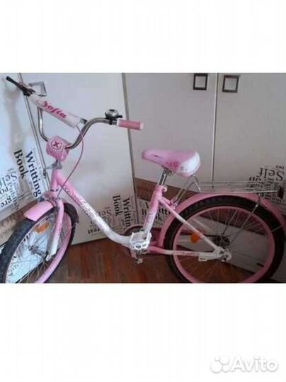 Велосипед для девочки розовый