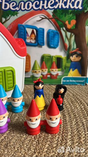 Развивающая игра Bondibon Белоснежка 4-7 лет
