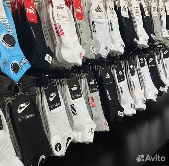 Носки Nike Adidas Puma