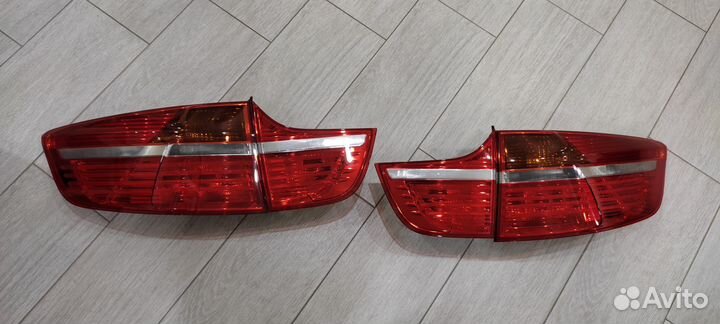 Комплект задних фар на BMW X6 E71
