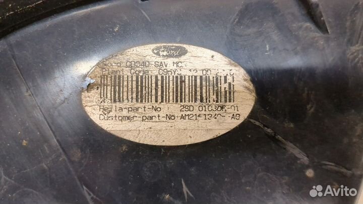 Фонарь (задний) левый Ford S-Max, 2010