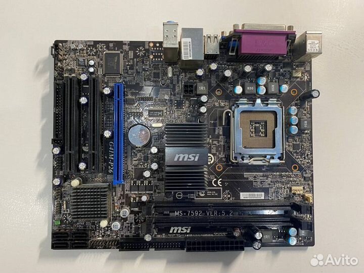 Материнская плата MSI G41M-P26