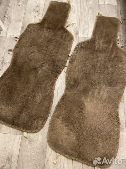 Меховые накидки на сидения