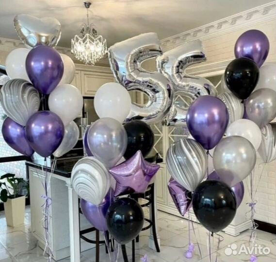 Воздушные шары с гелием доставка шаров