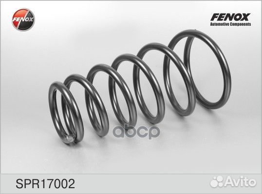 Пружина задняя SPR17002 fenox