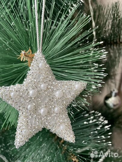 Елочные украшения ручной работы