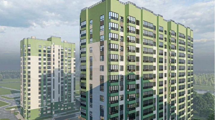 3-к. квартира, 67,8 м², 16/17 эт.