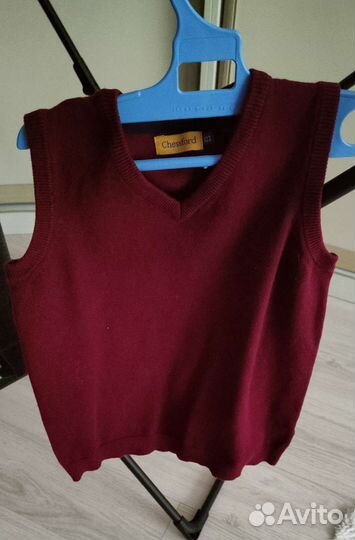 Жилетки школьные для мальчика, 122 рр